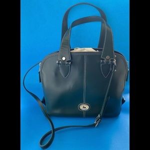 Authentic Dooney and Bourke Zip Zip satchel Teal Green purse/handbag